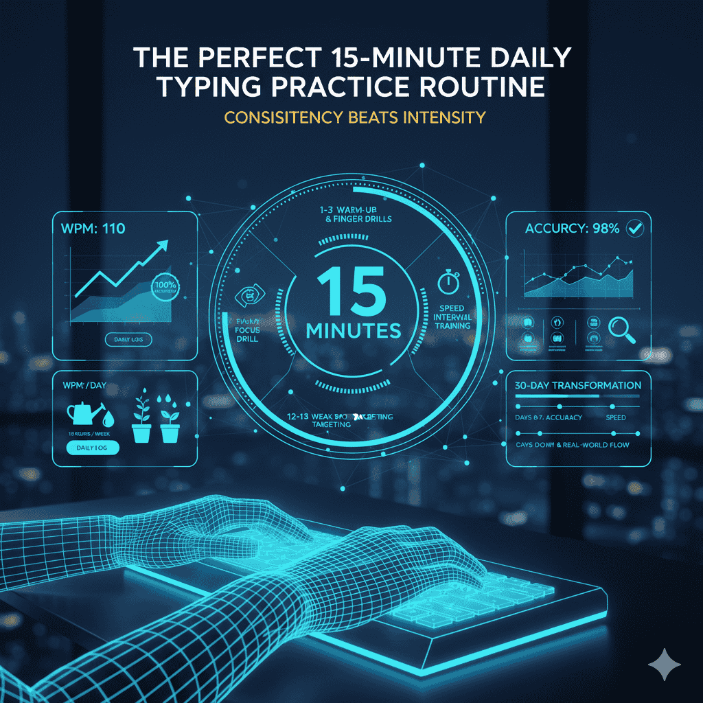Daily practice schedule visualization